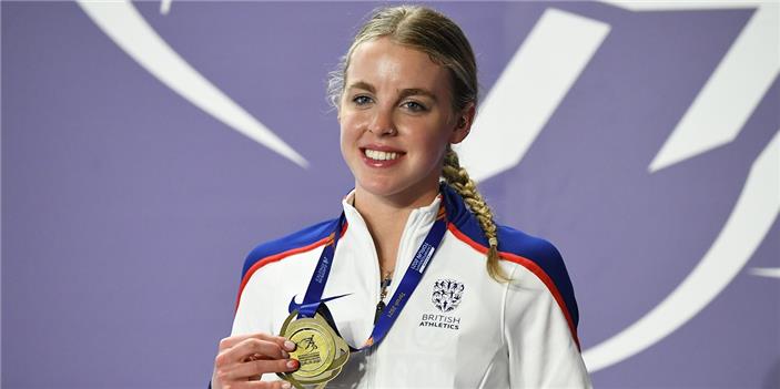 Keely Hodgkinson medal
